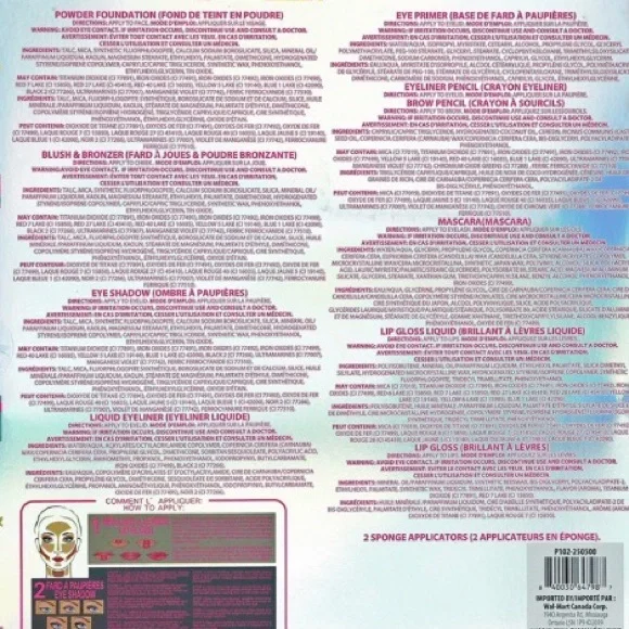 Colorful Makeup Set - Picture 2 of 5